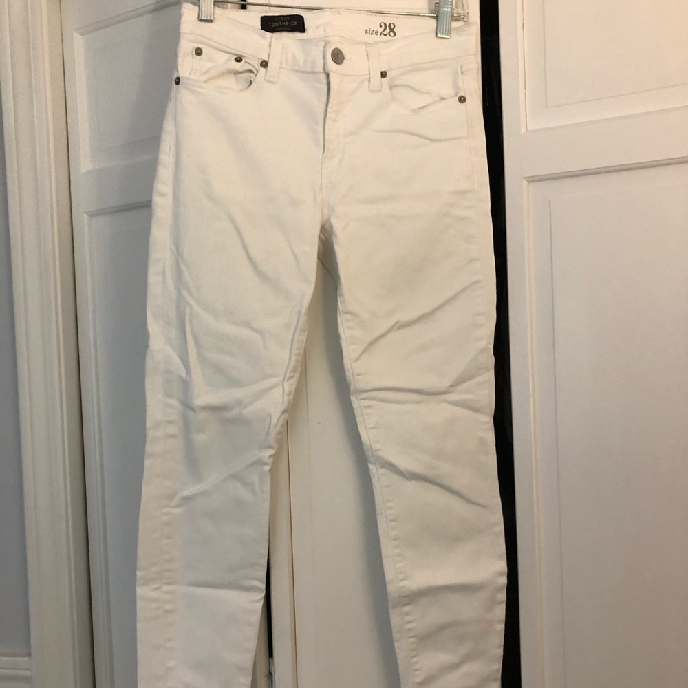 J. Crew white jeans